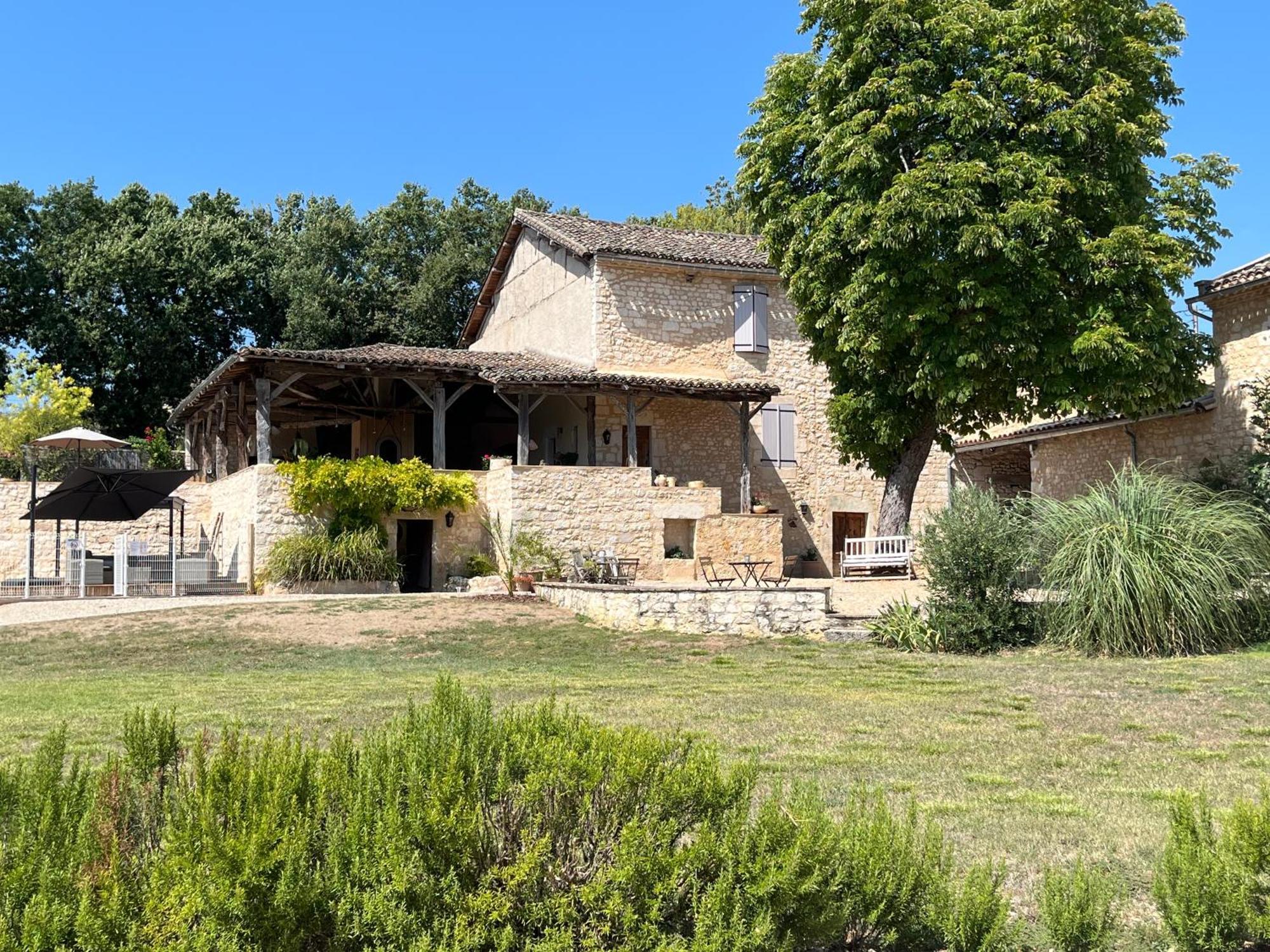 Le Lodge De La Boissiere Andillac Exteriör bild